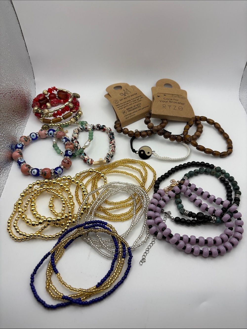 Assorted Women’s Beaded Bracelet/Necklace - Multi-Color